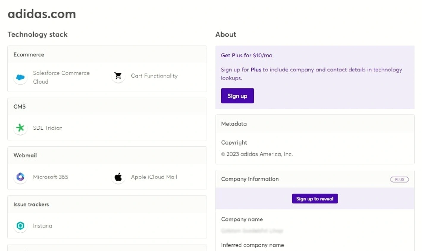 Competitor monitoring system